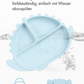 DINO Babygeschirr 9er Set – aus Silikon mit Saugnapf