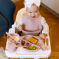 DINO Babygeschirr 9er Set – aus Silikon mit Saugnapf