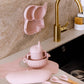 ELEFANT Babygeschirr 9er Set – aus Silikon mit Saugnapf