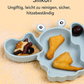 HUMMER Babygeschirr 9er Set – aus Silikon mit Saugnapf
