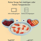 KRABBE Babygeschirr 9er Set – aus Silikon mit Saugnapf